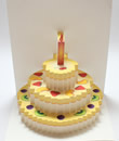 Colorful Birthday Cake pop-up model featured in Special Occasions