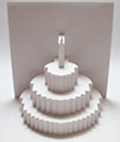 Birthday Cake pop-up model from the Special Occasions book