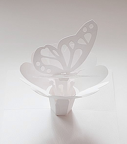 Butterfly bloom pop-up design from the Floral Enchantment book