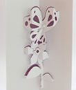 Butterfly pop-up card model featured in Assorted Pop-up Cards