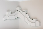 Great Wall pop-up model from the World Famous Buildings book