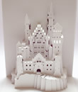 Refined Neuschwanstein Castle Pop-up Card
