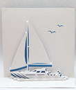 Sailing Yacht pop-up card model from the Assorted Pop-up Cards collection