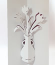 Tulips pop-up card model from the Assorted Pop-up Cards collection
