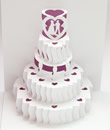 Wedding Cake pop-up model from the Special Occasions book