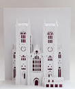 Westminster Abbey pop-up model featured in World Famous Buildings