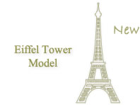 Eiffel Tower Model Book